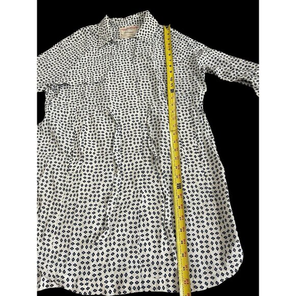 Anthropologie Sightseer Trench by Cartonnier Unique lightweight Size Medium - Picture 5 of 9